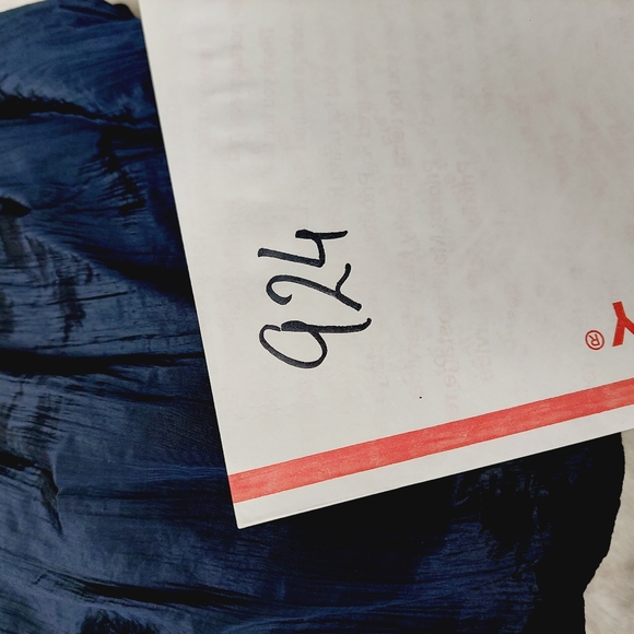 Misa Los Angeles Blue Tiered Ruffle Boho Bell Sleeve Peasant Blouse P924 - Picture 9 of 9